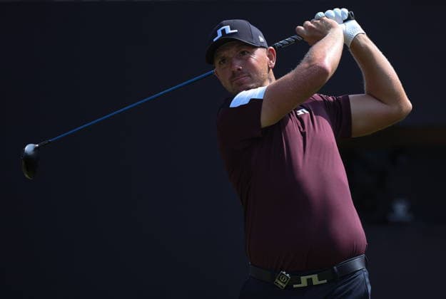 154th Open Golf Championships - Round 3 Matt Wallace of England in action on the 1st tee during the British Open Golf Championships at Royal Birkdale in Southport, Britain, 18 July 2026. SOUTHPORT UNITED KINGDOM  Copyright: xADAMxVAUGHANx