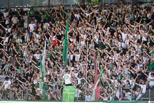 SOCCER - Wacker vs Chemie Leipzig, test match INNSBRUCK,AUSTRIA,18.JUL.26 - SOCCER - ADMIRAL 2.Liga, Regionalliga Nordost, FC Wacker Innsbruck vs BSG Chemie Leipzig, test match. Image shows a feature with the fans of BSG Chemie Leipzig.  GEPAxpictures xDanielxSchoenherr
