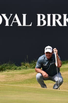 RECORD DATE NOT STATED 18th July 2026; Royal Birkdale Golf Club, Southport, Merseyside, England; The Open Championship Round Three; Ryan Fox (NZ) at the 18th green during his round of 62 DavidxBlunsden