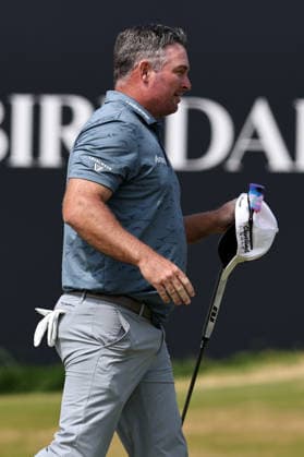 RECORD DATE NOT STATED 18th July 2026; Royal Birkdale Golf Club, Southport, Merseyside, England; The Open Championship Round Three; Ryan Fox (NZ) completes his round of 62 DavidxBlunsden