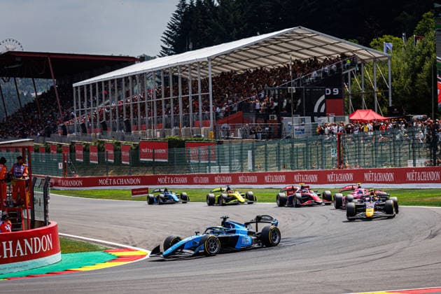 AUTO - FORMULA 2 2026 - SPA 07 BEGANOVIC Dino (swe), DAMS Lucas Oil, Dallara F2 2024, action during the 8th round of the 2026 FIA Formula 2 Championship from July 17 to 19, 2026 on the Circuit de Spa-Francorchamps, in Stavelot, Belgium - StavelotBelgium  Copyright: xEricxAlonsox