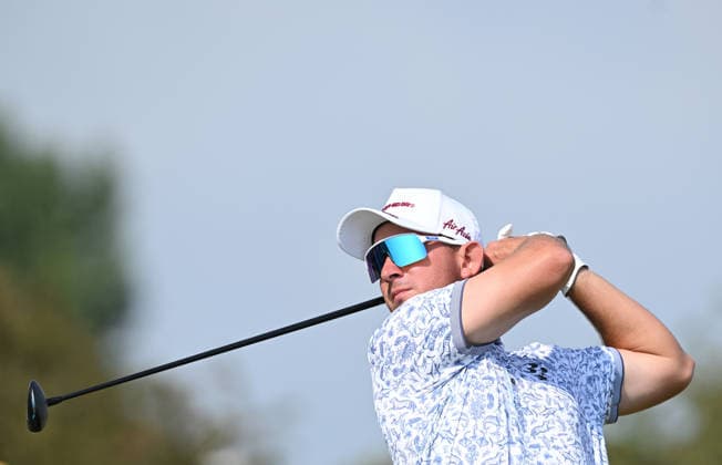 Lucas Herbert (AUS) on the 2nd Tee 154th Open Golf Championships, Royal Birkdale, Southport, UK - 18 Jul 2026Southport Royal Birkdale United Kingdom  Copyright: xGreigxCowie Shutterstockx 16988298ao