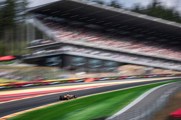 2026 Formula One Belgian Grand Prix Circuit de Spa-Francorchamps, Stavelot, Belgium. 18.July.2026; Oscar Piastri of Australia and McLaren Mastercard F1 Team during Free Practice 3 Formula One Belgian Grand Prix Stavelot Circuit de Spa-Francorchamps Belgium Copyright: xJayxHiranox