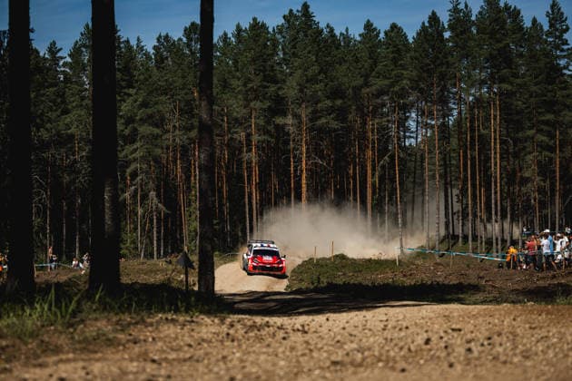 AUTO - WRC, Motorsport Rallye, WM - RALLY ESTONIA 2026 01 SÃ bastien OGIER, Vincent LANDAIS, TOYOTA GR Yaris Rally1, action during the 2026 Rally Estonia, 8th round of the 2026 WRC WORLD RALLY CAR CHAMPIONSHIP, from July 16 to 29, 2026 at Tartu, Estonia - TartuEstonia  Copyright: xNikosxKatikisx