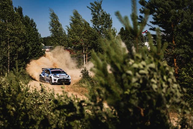 AUTO - WRC, Motorsport Rallye, WM - RALLY ESTONIA 2026 21 Teemu SUNINEN, Janni HUSSI, TOYOTA GR Yaris, action during the 2026 Rally Estonia, 8th round of the 2026 WRC WORLD RALLY CAR CHAMPIONSHIP, from July 16 to 29, 2026 at Tartu, Estonia - TartuEstonia  Copyright: xNikosxKatikisx