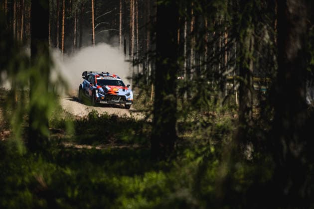 AUTO - WRC, Motorsport Rallye, WM - RALLY ESTONIA 2026 04 Esapekka LAPPI, Enni MÄLKÖNEN, HYUNDAI i20 N Rally1, action during the 2026 Rally Estonia, 8th round of the 2026 WRC WORLD RALLY CAR CHAMPIONSHIP, from July 16 to 29, 2026 at Tartu, Estonia - TartuEstonia  Copyright: xNikosxKatikisx