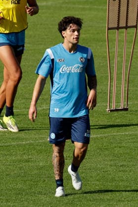 SSC Napoli preseason 2026-27 SSC Napoli™s Italian forward Emanuele Rao during Second day SSC Napoli s 2026-27 preseason training camp in val di sole in Trentino, Dimaro Folgarida July, 18 2026. _BPH1008 Copyright: xAntonioxBalascox