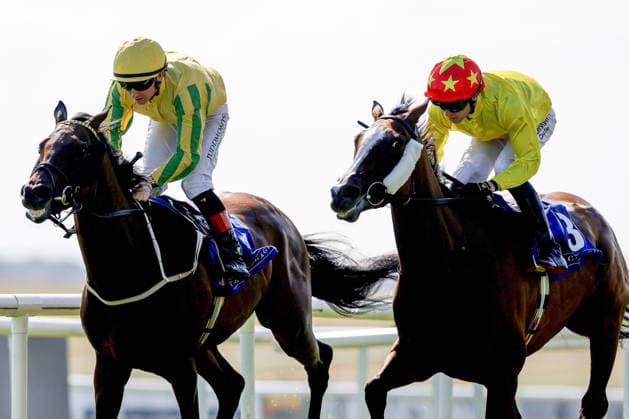 REPRO FREE *PRESS RELEASE NO REPRODUCTION FEE* EDITORIAL USE ONLY Curragh Racing Juddmonte Irish Oaks Weekend, Curragh Racecourse, Kildare 18 7 2026 Hill Of Allen Stud Handicap Colin Keane onboard Genchev comes home to win Colin Keane onboard Genchev comes home to win 18 7 2026  Copyright: xLaszloxGeczox LG_18-07-2026_032291