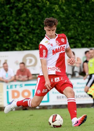 SOCCER - GAK vs Dresden, test match WINDISCHGARSTEN,AUSTRIA,18.JUL.26 - SOCCER - ADMIRAL Bundesliga, 2. DFL, 2. Deutsche Bundesliga, Grazer AK 1902 vs Dynamo Dresden, test match. Image shows Petar Markovic (GAK).  GEPAxpictures xHansxOberlaender