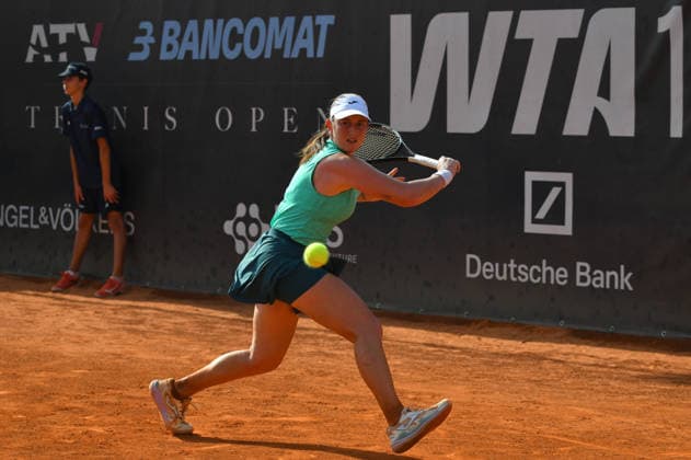IPA86783899 - Nuria Brancaccio of Italy faces off against Lucia Bronzetti of Italy during the semifinal match at the ATV Bancomat Tennis Open WTA, Tennis Damen 125 at the Antico Tiro a Volo Club on July 18, 2026, in Rome, Italy. (Photo by Roberto Bettacchi)  Copyright: xRobertoxBettacchi IPAxSportx xx 86783899