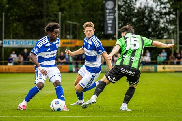 MEPPEL, 18 7-2026, Sportpark Ezinge, Season 2026 2027, Dutch Eredivisie Football, Preseason friendly match between PEC Zwolle and Cercle Brugge, Picture shows PEC Zwolle player Dylan Mbayo PEC Zwolle - Cercle Brugge (friendly)  x205091465x Copyright: