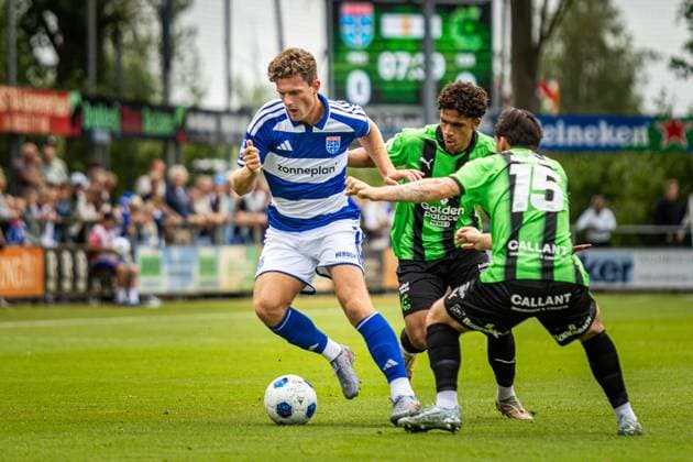 MEPPEL, 18 7-2026, Sportpark Ezinge, Season 2026 2027, Dutch Eredivisie Football, Preseason friendly match between PEC Zwolle and Cercle Brugge, Picture shows PEC Zwolle player Olivier Aertssen PEC Zwolle - Cercle Brugge (friendly)  x205091502x Copyright: