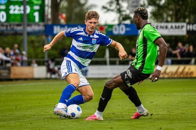 MEPPEL, 18 7-2026, Sportpark Ezinge, Season 2026 2027, Dutch Eredivisie Football, Preseason friendly match between PEC Zwolle and Cercle Brugge, Picture shows PEC Zwolle player Olivier Aertssen PEC Zwolle - Cercle Brugge (friendly)  x205091644x Copyright: