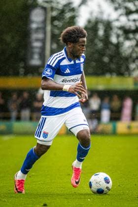 MEPPEL, 18 7-2026, Sportpark Ezinge, Season 2026 2027, Dutch Eredivisie Football, Preseason friendly match between PEC Zwolle and Cercle Brugge, Picture shows PEC Zwolle player Dylan Mbayo PEC Zwolle - Cercle Brugge (friendly)  x205091681x Copyright:
