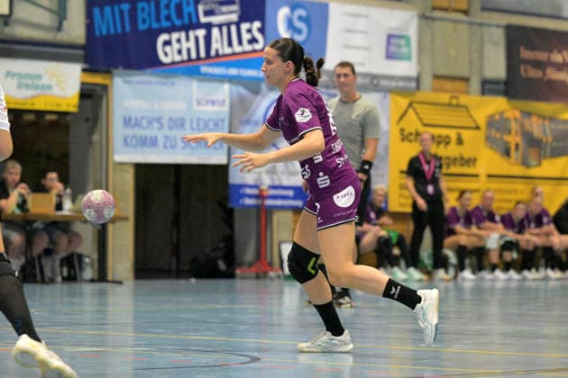 Santina Sabatnig (TusSies Metzingen, 18) am mit Ball TusSies Metzingen vs. Union Neckarsulm , Handball, Vorbereitung, Testspiel, Saison 2026 2027, 18.07.2026 TusSies Metzingen vs. Sport-Union Neckarsulm , Handball, Vorbereitung, Testspiel, Saison 2026 2027, 18.07.2026 Voehringen *** Santina Sabatnig, TusSies Metzingen, 18, with the ball; TusSies Metzingen vs. Sport Union Neckarsulm, Handball, Preseason, Friendly, 2026–2027 Season, July 18, 2026, TusSies Metzingen vs. Sport Union Neckarsulm, Handball, Preseason, Friendly, 2026–2027 Season, July 18, 2026, Voehringen Copyright: xEibner-Pressefotox EP_TBR
