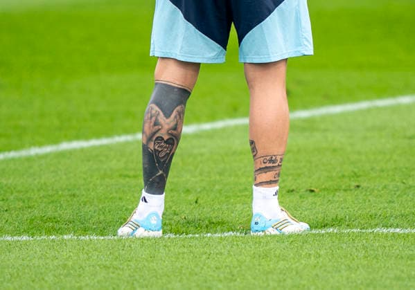 Lionel Messi (Argentina, 10) FIFA World Cup, WM, Weltmeisterschaft, Fussball 2026: Argentina Training 18 July 2026, Before FIFA World Cup 2026 Finale: Spanien v Argentinien (Final) at Columbia Park Training Facility in Morristown, New Jersey, USA. Photo: Marco Bader *** Lionel Messi, Argentina, No. 10, FIFA World Cup 2026 Argentina Training, July 18, 2026, ahead of the FIFA World Cup 2026 Final between Spain and Argentina at the Columbia Park Training Facility in Morristown, New Jersey, USA. Photo by Marco Bader Copyright: HMBxMedia xMarcoxBader
