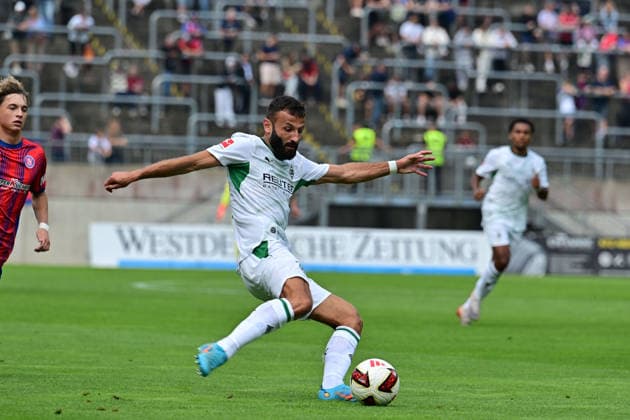 18.07.2026; Wuppertal; Fussball, Herren, Saison 2026 2027, Testspiel Wuppertaler SV vs. Borussia Moenchengladbach Franck Honorat (Gladbach) DFL regulations prohibit any use of photographs as image sequences and or quasi-video. Stadion am Zoo NRW Deutschland *** July 18, 2026 Wuppertal Soccer, Men s, 2026–2027 Season, Friendly Match: Wuppertaler SV vs. Borussia Mönchengladbach Franck Honorat Gladbach DFL regulations prohibit any use of photographs as image sequences and or quasi-video Stadion am Zoo, North Rhine-Westphalia, Germany
