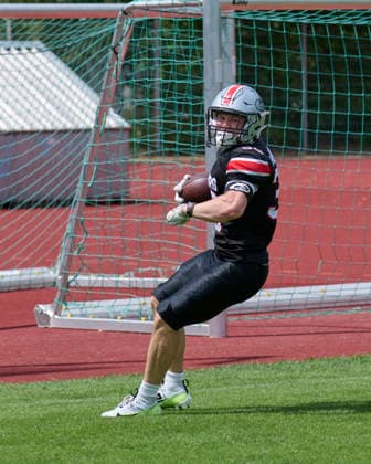 Playoffs, Junior Bowl, U20, GFLJ, Nürnberg Rams vs. Hamburg Huskies German Football League Juniors(GFLJ), U20, Nürnberg Rams vs. Hamburg Huskies Nürnberg Berthold-Brecht-Sportanlage Bayern Deutschland *** Playoffs, Junior Bowl, U20, GFLJ, Nuremberg Rams vs. Hamburg Huskies German Football League Juniors (GFLJ), U20, Nuremberg Rams vs. Hamburg Huskies Nuremberg Berthold Brecht Sports Complex Bavaria, Germany Copyright: x30nullvierxPhotographie,xGerhardxLehnerx
