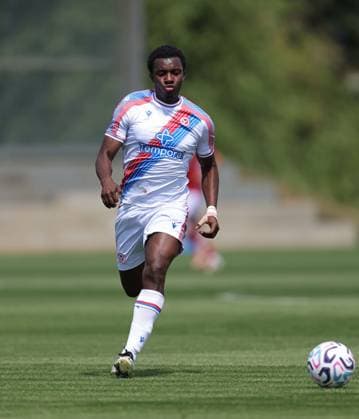 Pre Season Friendly - Crystal Palace v Swindon Town LONDON, ENGLAND, JULY 18: Eddie Nketiah of Crystal Palace on the ball during the Pre Season Friendly match between Crystal Palace FC v Swindon Town FC at Crystal Palace Training Ground, Beckenham, London, on 18 July. (Photo by Daniel Weir) London Crystal Palace Training Ground United Kingdom Copyright: xDanielxWeir SportsxPressxPhotox Sportspressphoto_SPR192639