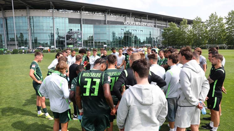 VfL vs Verl, Testspiel Wolfsburg, 18.07.2026, Fußball, Herren, Saison 2026 2027, 2. BL, VfL Wolfsburg vs SC Verl, Testspiel Niedersachsen Deutschland *** VfL vs. Verl, Friendly Match in Wolfsburg, July 18, 2026, Soccer, Men s, 2026–2027 Season, 2. Bundesliga, VfL Wolfsburg vs. SC Verl, Friendly Match in Lower Saxony, Germany