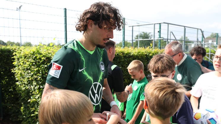 VfL vs Verl, Testspiel Wolfsburg, 18.07.2026, Fußball, Herren, Saison 2026 2027, 2. BL, VfL Wolfsburg vs SC Verl, Testspiel, Fraser Hornby (VfL Wolfsburg) Niedersachsen Deutschland *** VfL vs. Verl, Friendly Match in Wolfsburg, July 18, 2026, Soccer, Men s, 2026–2027 Season, 2. Bundesliga, VfL Wolfsburg vs. SC Verl, Friendly Match, Fraser Hornby, VfL Wolfsburg, Lower Saxony, Germany