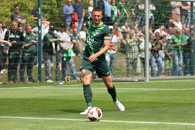 VfL vs Verl, Testspiel Wolfsburg, 18.07.2026, Fußball, Herren, Saison 2026 2027, 2. BL, VfL Wolfsburg vs SC Verl, Testspiel, Hauke Wahl (VfL Wolfsburg) Niedersachsen Deutschland *** VfL vs. Verl, Friendly Match in Wolfsburg, July 18, 2026, Soccer, Men s, 2026–2027 Season, 2. Bundesliga, VfL Wolfsburg vs. SC Verl, Friendly Match, Hauke Wahl, VfL Wolfsburg, Lower Saxony, Germany