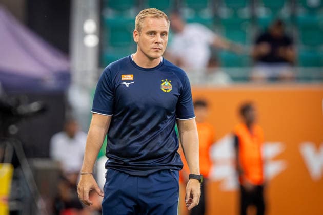 RAPID WIEN - HABMURGER SV Head coach of Rapid Johannes Hoff Thorup during the pre season friendly football match between SC Rapid Vienna and Hamburger SV at the Allianz Stadion. Vienna, Austria, July 18, 2026. Photo by Branislav Racko Copyright: xx 080A0008