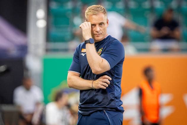 RAPID WIEN - HABMURGER SV Head coach of Rapid Johannes Hoff Thorup during the pre season friendly football match between SC Rapid Vienna and Hamburger SV at the Allianz Stadion. Vienna, Austria, July 18, 2026. Photo by Branislav Racko Copyright: xx 080A9992