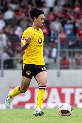 Testspiel: Rot-Weiß Oberhausen - Borussia Dortmund; 18.07.2026 Takato Yamamoto (Borussia Dortmund, 43) Testspiel: Rot-Weiß Oberhausen - Borussia Dortmund; Stadion Niederrhein, Oberhausen; 18.07.2026 *** Friendly Match: Rot-Weiß Oberhausen vs. Borussia Dortmund, July 18, 2026; Takato Yamamoto, Borussia Dortmund, 43; Friendly Match: Rot-Weiß Oberhausen vs. Borussia Dortmund, Niederrhein Stadium, Oberhausen, July 18, 2026 Copyright: xBEAUTIFULxSPORTS Buriakovx
