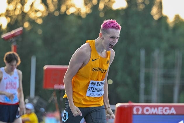 Ole STEINBACH (Germany, Dresdner Sportclub 1898 e.V., 800m) ITA, European Atheltics U18 Championships, Athletics, 18.07.2026, ITA, European Atheltics U18 Championships, Athletics, 18.07.2026, *** Ole STEINBACH, Germany, Dresdner Sportclub 1898 e.V., 800m, ITA, European Athletics U18 Championships, Athletics, July 18, 2026, ITA, European Athletics U18 Championships, Athletics, July 18, 2026, Copyright: xx