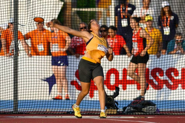 Emmy PFOUGA (Germany, asc Darmstadt, Diskuswurf) ITA, European Atheltics U18 Championships, Athletics, 18.07.2026, ITA, European Atheltics U18 Championships, Athletics, 18.07.2026, *** Emmy PFOUGA Germany, ASC Darmstadt, discus throw ITA, European Athletics U18 Championships, Athletics, July 18, 2026, ITA, European Athletics U18 Championships, Athletics, July 18, 2026, Copyright: xEibnerxPressefoto JanxPapenfussx EP_JPS
