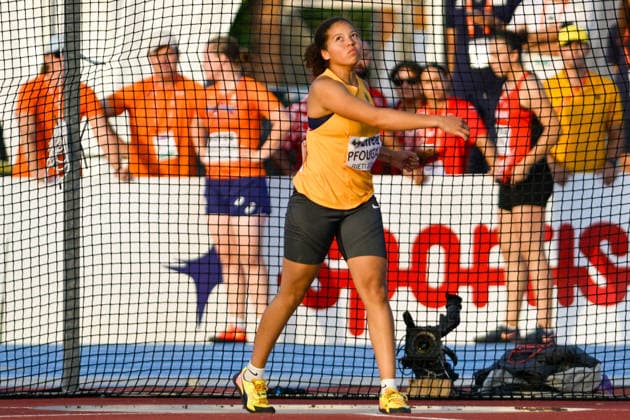 Emmy PFOUGA (Germany, asc Darmstadt, Diskuswurf) ITA, European Atheltics U18 Championships, Athletics, 18.07.2026, ITA, European Atheltics U18 Championships, Athletics, 18.07.2026, *** Emmy PFOUGA Germany, ASC Darmstadt, discus throw ITA, European Athletics U18 Championships, Athletics, July 18, 2026, ITA, European Athletics U18 Championships, Athletics, July 18, 2026, Copyright: xx