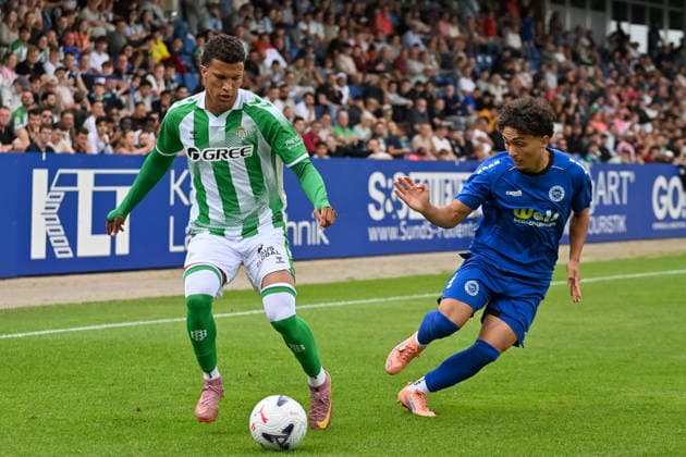 Football, friendly match, Sportfreunde Lotte v Real Betis Sevilla