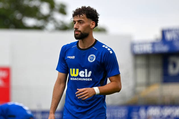 Mehmet Kaya (Sportfreunde Lotte, 05) Sportfreunde Lotte vs. Real Betis Sevilla, Fussball, Testspiel, Saison 2026 2027, 18.07.2026, Sportfreunde Lotte vs. Real Betis Sevilla, Fussball, Testspiel, Saison 2026 2027, 18.07.2026 Lotte *** Mehmet Kaya, Sportfreunde Lotte, July 5, Sportfreunde Lotte vs. Real Betis Sevilla, Soccer, Friendly Match, 2026–2027 Season, July 18, 2026, Sportfreunde Lotte vs. Real Betis Sevilla, Soccer, Friendly, 2026–2027 Season, July 18, 2026, Lotte Copyright: xEibner-Pressefoto RobertxGertzenx EP_RGN