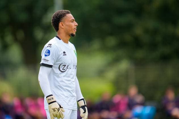 ROOSENDAAL , 18-07-2026 , Sportpark Hulsdonk , season 2026 2027 , Dutch Vrienden Loterij Eredivisie , Pre season match between KV Mechelen and ADO Den Haag ADO Den Haag player Kilian Nikiema KV Mechelen - ADO Den Haag (friendly)  x205093850x Copyright: