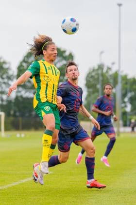 ROOSENDAAL , 18-07-2026 , Sportpark Hulsdonk , season 2026 2027 , Dutch Vrienden Loterij Eredivisie , Pre season match between KV Mechelen and ADO Den Haag KV Mechelen - ADO Den Haag (friendly)  x205093996x Copyright: