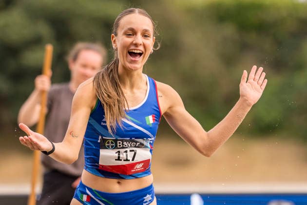 LEVERKUSEN, GERMANY - JULY 18, 2026 : Giuliana Chiara Filippi (ITA Italien) reacts in the long jump during the Para Heimspiel 7.0 at Fritz Jacobi Sports Complex on July 18, 2026 in Leverkusen, Germany. Northrhine-Westphalia Germany Copyright: xAxelxKohringx