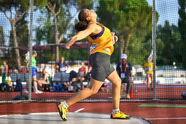 Emmy PFOUGA (Germany, asc Darmstadt, Diskuswurf) ITA, European Atheltics U18 Championships, Athletics, 18.07.2026, ITA, European Atheltics U18 Championships, Athletics, 18.07.2026, *** Emmy PFOUGA Germany, ASC Darmstadt, discus throw ITA, European Athletics U18 Championships, Athletics, July 18, 2026, ITA, European Athletics U18 Championships, Athletics, July 18, 2026, Copyright: xx