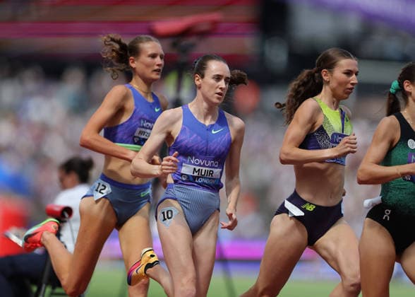 RECORD DATE NOT STATED 18th July 2026; London Stadium, London, England; 2026 Diamond League Novuna London Athletics Meet; Laura Muir of Great Britain competing in the women& x2019;s 3000m race JohnxPatrickxFletcher