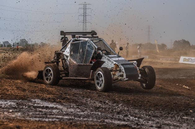 RX Fest rally championship in Kenya NAIROBI, KENYA - JULY 18: A driver competes during the RX Fest Rally Championship on a mixed-surface special track at Kasarani National Stadium in Nairobi, Kenya, on July 18, 2026. Gerald Anderson Anadolu Nairobi Kenya. Editorial use only. Please get in touch for any other usage.  Copyright: x2026xAnadoluxGeraldxAndersonx