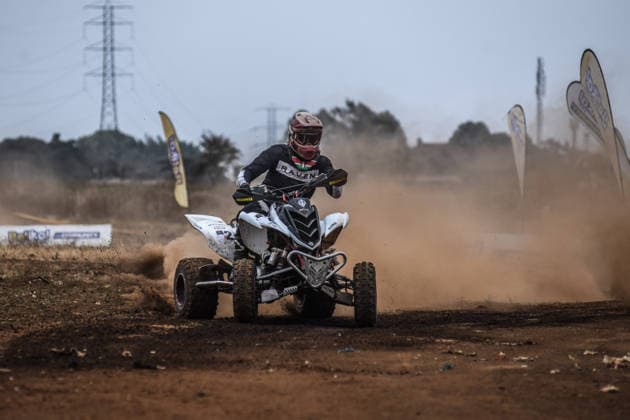 RX Fest rally championship in Kenya NAIROBI, KENYA - JULY 18: A quad bike rider competes during the RX Fest Rally Championship on a mixed-surface special track at Kasarani National Stadium in Nairobi, Kenya, on July 18, 2026. Gerald Anderson Anadolu Nairobi Kenya. Editorial use only. Please get in touch for any other usage.  Copyright: x2026xAnadoluxGeraldxAndersonx