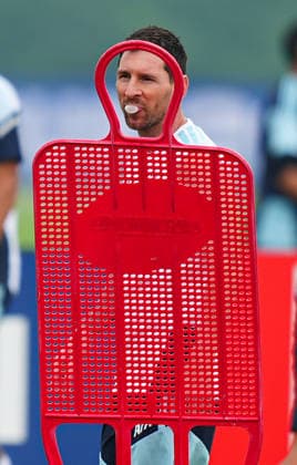Argentina s training session ahead of 2026 World Cup Final MORRISTOWN, UNITED STATES - JULY 18: Argentina s Lionel Messi takes part in a training session ahead of the FIFA World Cup, WM, Weltmeisterschaft, Fussball 2026 final against Spain in Morristown, New Jersey, United States, on July 18, 2026. Evrim Aydin Anadolu Morristown United States. Editorial use only. Please get in touch for any other usage.  Copyright: x2026xAnadoluxEvrimxAydinx