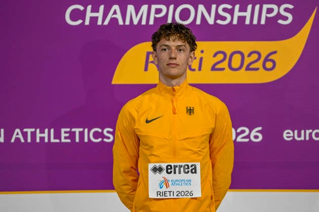 Jonathan HUMMEL (Germany, LG Leinfelden-Echterdingen, Stabhochsprung) ITA, European Atheltics U18 Championships, Athletics, 18.07.2026, ITA, European Atheltics U18 Championships, Athletics, 18.07.2026, *** Jonathan HUMMEL, Germany, LG Leinfelden Echterdingen, Pole Vault, ITA, European Athletics U18 Championships, Athletics, July 18, 2026, ITA, European Athletics U18 Championships, Athletics, July 18, 2026, Copyright: xEibnerxPressefoto JanxPapenfussx EP_JPS
