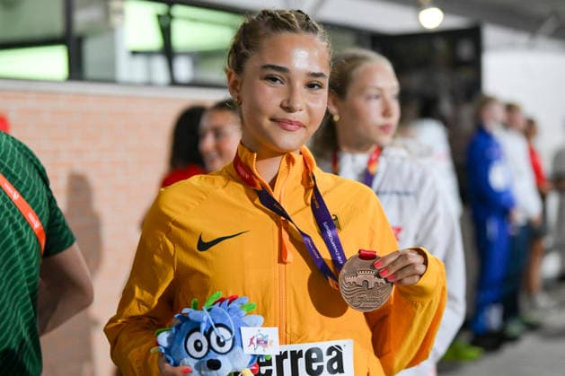 U18-Europameisterschaften Leichtathletik, Rieti Italien Mila Klein (GER Berliner SV), 1500m, U18-Europameisterschaften Leichtathletik, Rieti Italien *** U18 European Athletics Championships, Rieti, Italy; Mila Klein (GER), Berliner SV, 1500m; U18 European Athletics Championships, Rieti, Italy Copyright: xBEAUTIFULxSPORTS DecaxText&Bildx