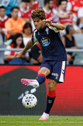 Marcos Alonso seen during International Friendly, Länderspiel, Nationalmannschaft game between teams of SC Braga and Celta de Vigo (Luis Santos Ball Raw Images) Braga Estadio Municipal de Braga Portugal Copyright: xLuisxSantosx luissantos_braga_celta_2627_2-77