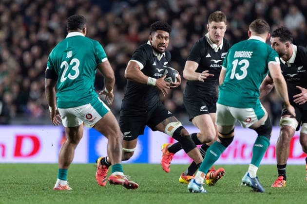 All Blacks captain Ardie Savea during the Nations Championship - New Zealand All Blacks v Ireland at Eden Park, Auckland, New Zealand - on Saturday 18 July 2026. Photo credit: Brett Phibbs z Auckland New Zealand Copyright: xBrettxPhibbsx xx