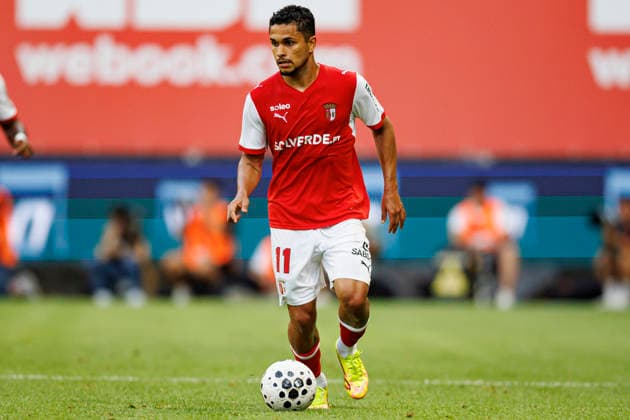 Gabriel Silva seen during International Friendly, Länderspiel, Nationalmannschaft game between teams of SC Braga and Celta de Vigo (Luis Santos Ball Raw Images) Braga Estadio Municipal de Braga Portugal Copyright: xLuisxSantosx luissantos_braga_celta_2627_3-26