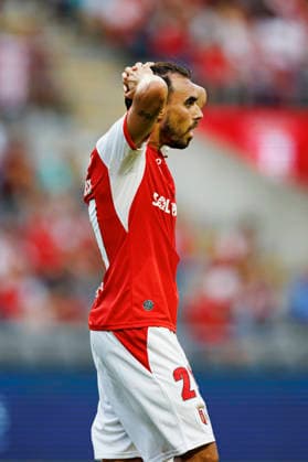 Ricardo Horta seen during International Friendly, Länderspiel, Nationalmannschaft game between teams of SC Braga and Celta de Vigo (Luis Santos Ball Raw Images) Braga Estadio Municipal de Braga Portugal Copyright: xLuisxSantosx luissantos_braga_celta_2627_3-30
