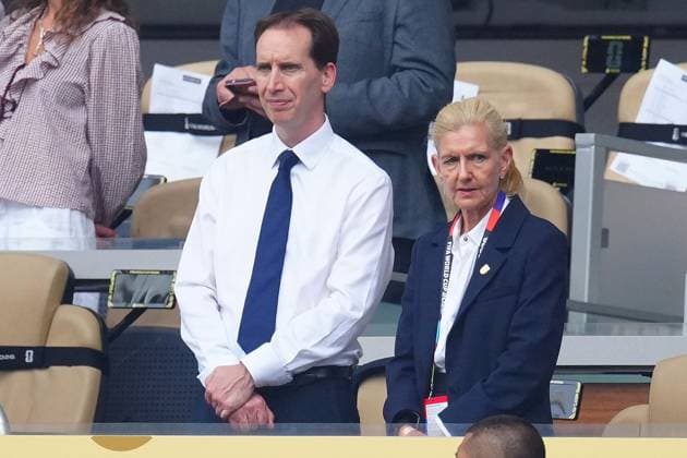 England FA CEO Mark Bullingham looks on France v England, 2026 FIFA World Cup, WM, Weltmeisterschaft, Fussball 3rd Place Final, Football, Miami Stadium, Miami, Florida, USA - 18 Jul 2026Miami Miami Stadium Florida (FL) United States of America  Copyright: xJavierxGarcia Shutterstockx 16995468k