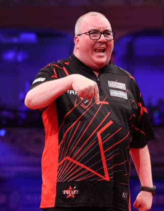 World Matchplay Darts 2026 Stephen Bunting during the 2026 World Matchplay darts at Winter Gardens, Blackpool, UK on 18 July 2026. Blackpool Winter Gardens UK Editorial use only , Copyright: xChrisxSargeantx PSI-24525-0056